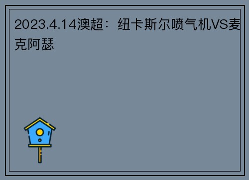 2023.4.14澳超：纽卡斯尔喷气机VS麦克阿瑟